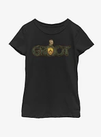 Marvel Guardians Of The Galaxy Groot Smoke Youth Girls T-Shirt