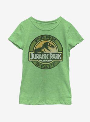 Jurassic Park Staff Youth Girls T-Shirt
