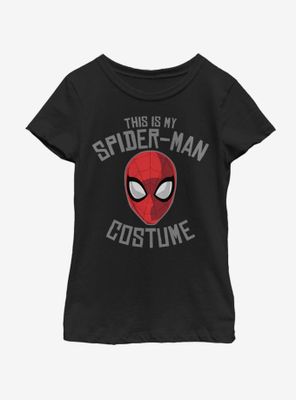 Marvel Spider-Man Spider Costume Youth Girls T-Shirt