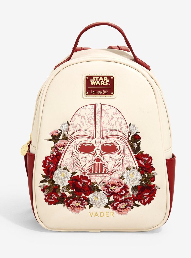 Loungefly Star Wars Darth Vader Floral Mini Backpack