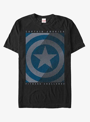 Marvel Captain America Shield Camp T-Shirt