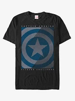 Marvel Captain America Shield Camp T-Shirt