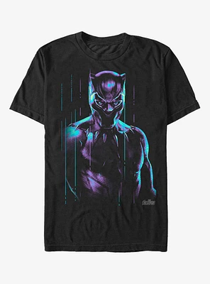 Marvel Black Panther Retro Glow T-Shirt