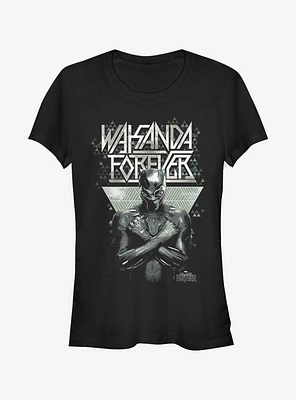 Marvel Black Panther Wakanda Forever Girls T-Shirt