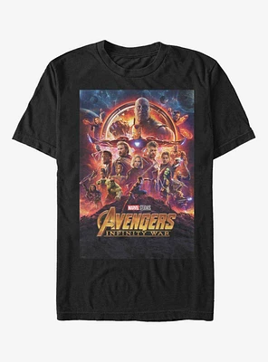 Marvel Avengers Infinity War Poster T-Shirt