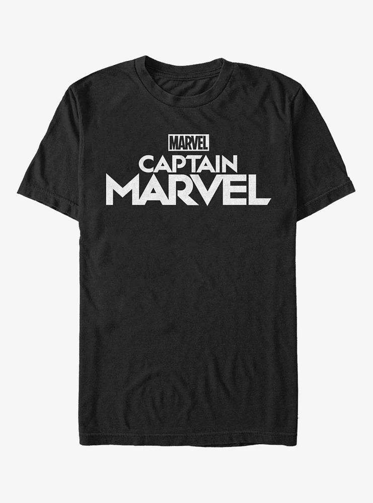 Marvel Captain Plain Logo T-Shirt