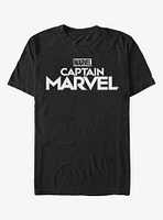 Marvel Captain Plain Logo T-Shirt