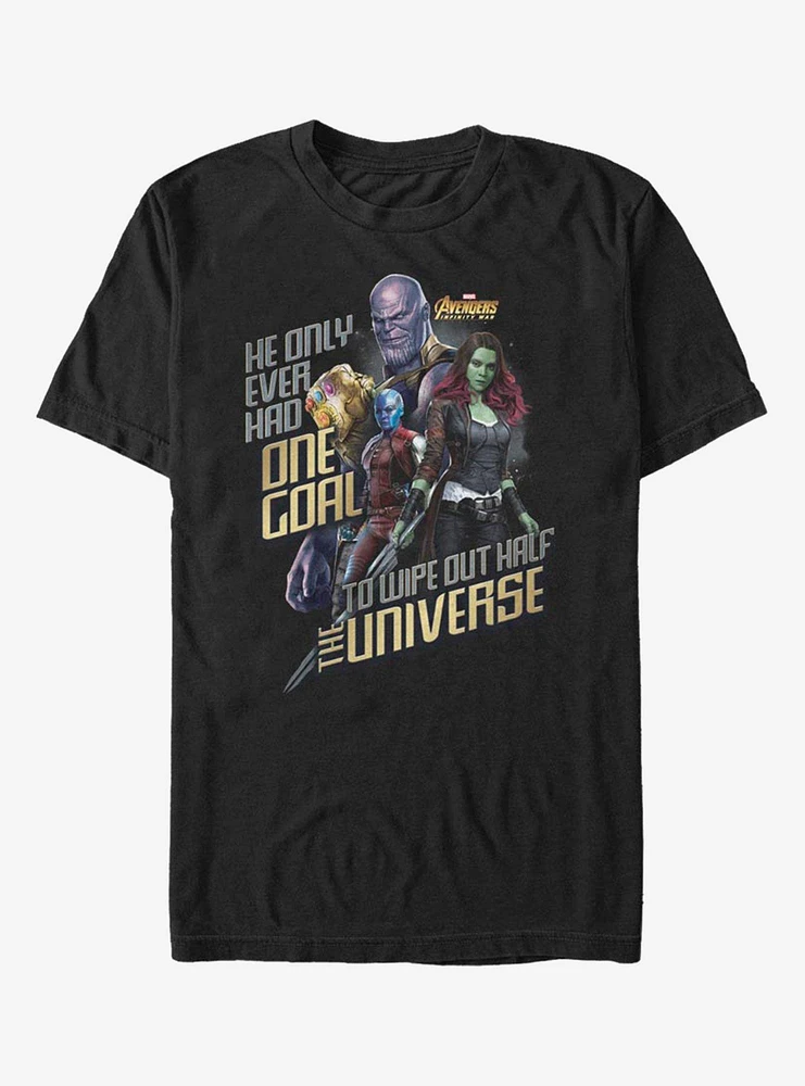 Marvel Avengers Wipe Half The Universe T-Shirt