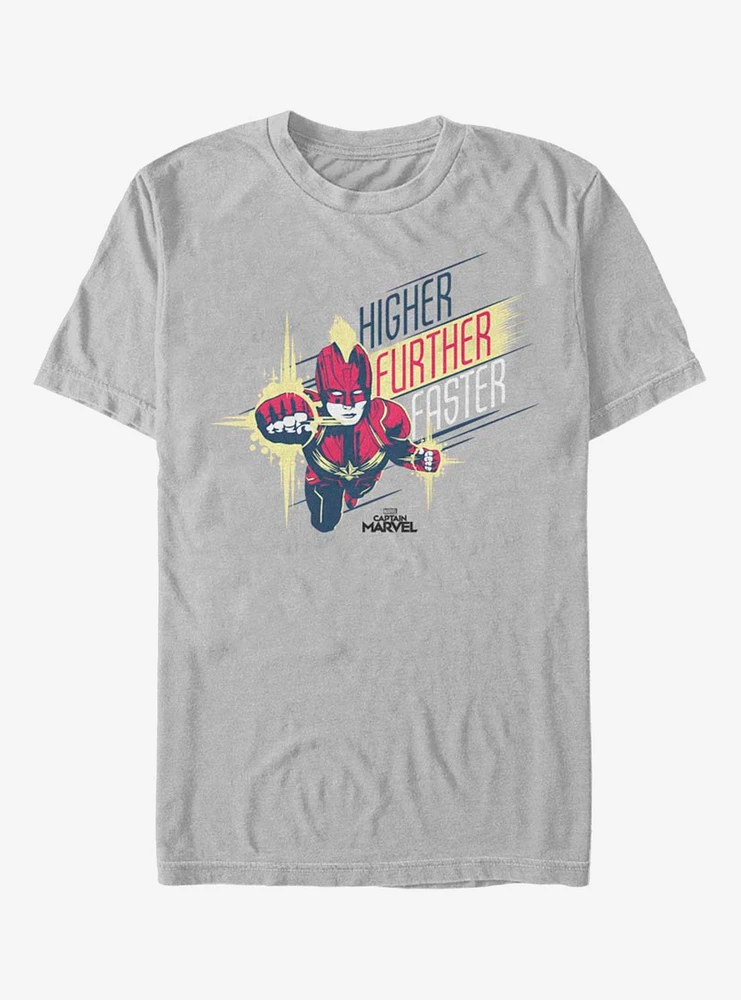 Marvel Captain Powerful Strike T-Shirt