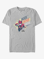 Marvel Captain Powerful Strike T-Shirt