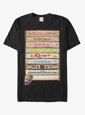 Marvel Guardians Of The Galaxy We Is Groots T-Shirt