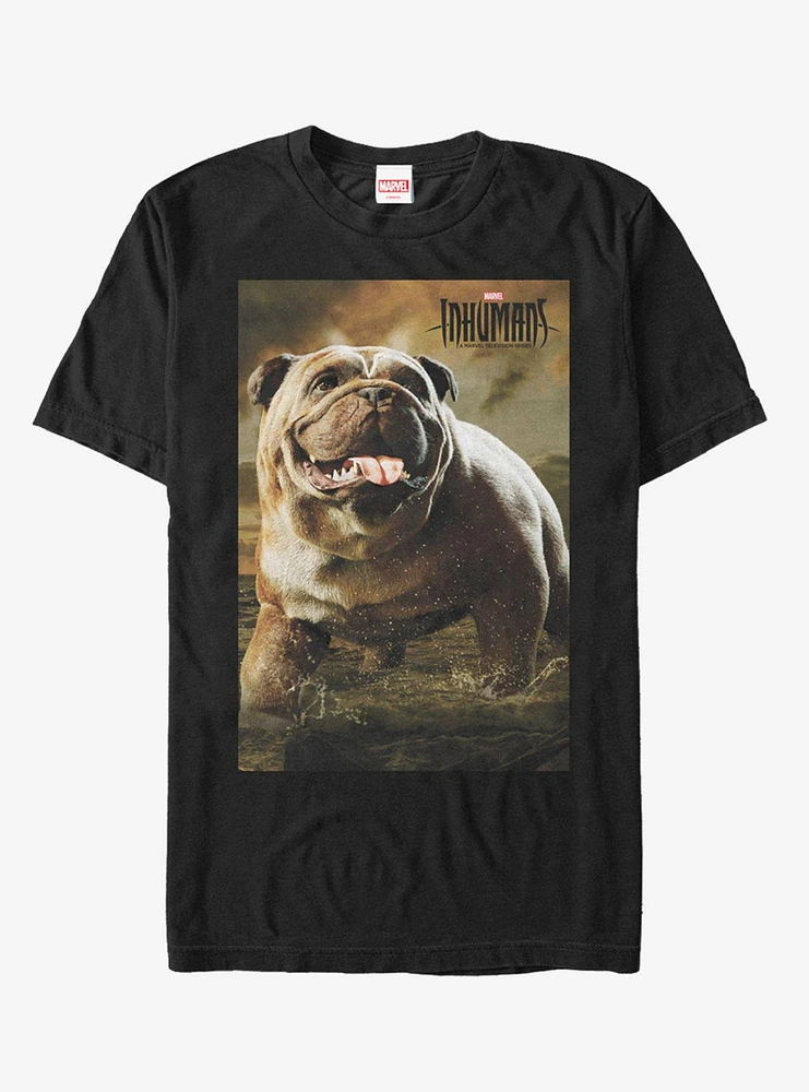 Marvel Inhumans Lockjaw Poster T-Shirt