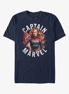 Marvel Captain Burst T-Shirt