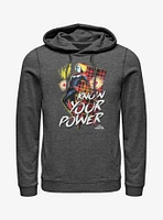 Marvel Captain Know Power Hoodie