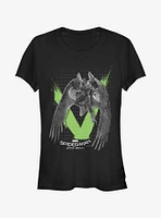 Marvel Spider-Man V Is For Vulture Girls T-Shirt