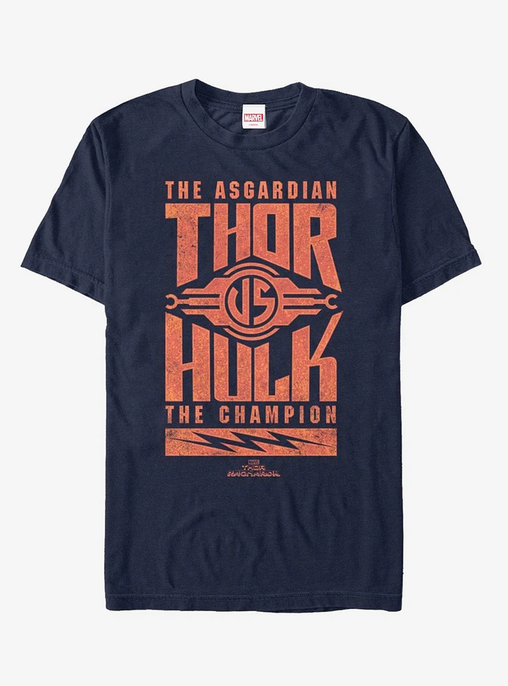 Marvel Thor and Hulk Stack T-Shirt