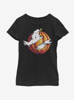 Ghostbusters Halloween Logo Youth Girls T-Shirt