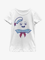 Ghostbusters Puft Face Costume Youth Girls T-Shirt