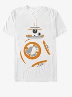 Star Wars The Force Awakens BB8 Face T-Shirt