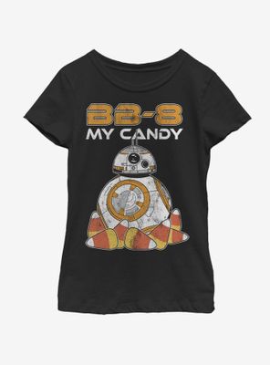 Star Wars The Force Awakens BB8 Candy Youth Girls T-Shirt
