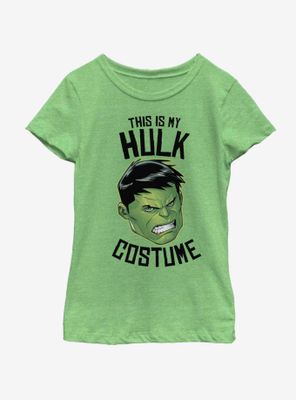 Marvel Hulk Costume Youth Girls T-Shirt