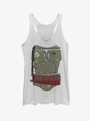 Star Wars Boba Fett Costume Comp Womens Tank Top
