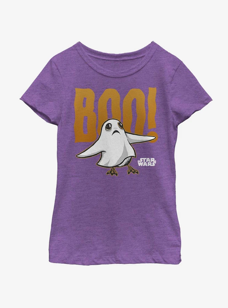 Star Wars The Last Jedi Ghost Porg Youth Girls T-Shirt