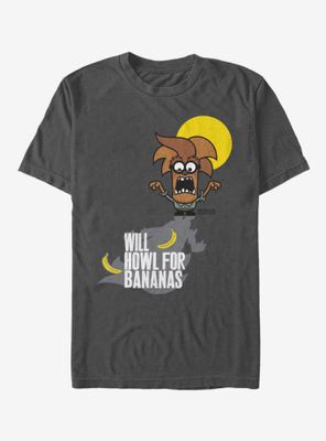 Despicable Me Minions Wolfman Howl For Bananas T-Shirt