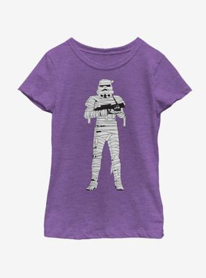 Star Wars Mummy Trooper Youth Girls T-Shirt