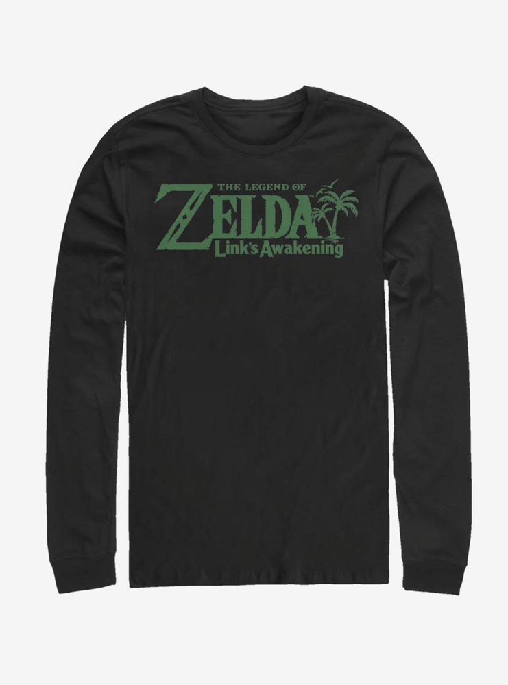 Nintendo Zelda Link's Awakening Logo Long-Sleeve T-Shirt
