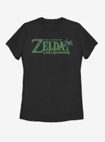 Nintendo Zelda Link's Awakening Logo Womens T-Shirt