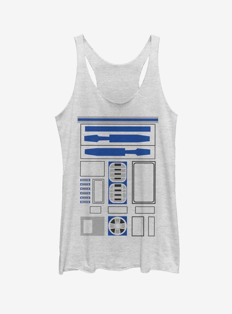 Star Wars R2 Uniform Womens Tank Top