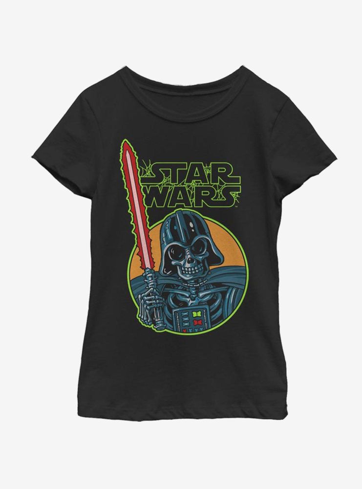 Star Wars Vaders Skull Youth Girls T-Shirt