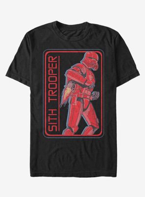 Star Wars Episode IX The Rise Of Skywalker Retro Sith Trooper T-Shirt