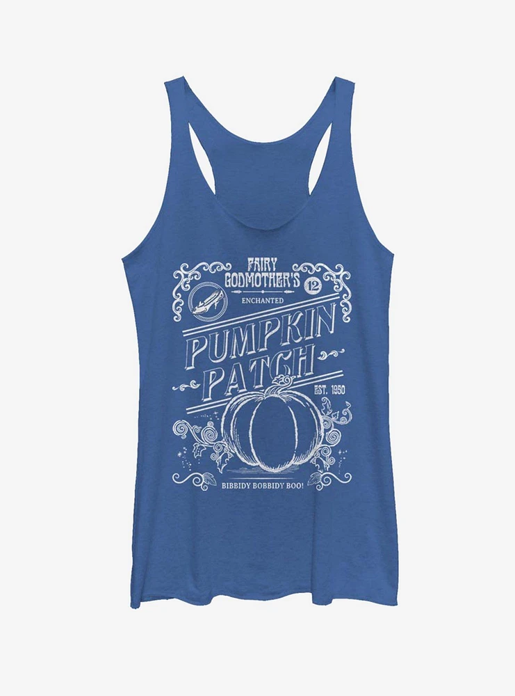 Disney Princesses Pumpkin Patch Womens Tank Top