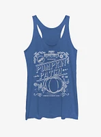 Disney Princesses Pumpkin Patch Womens Tank Top