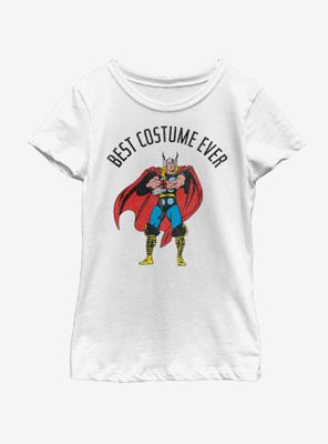 Marvel Thor Best Costume Ever Youth Girls T-Shirt