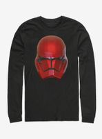 Star Wars Episode IX The Rise Of Skywalker Red Helm Long-Sleeve T-Shirt