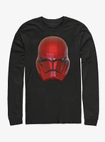 Star Wars Episode IX The Rise Of Skywalker Red Helm Long-Sleeve T-Shirt
