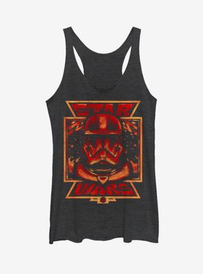 Star Wars Episode IX The Rise Of Skywalker Red Perspective Womens Tank Top