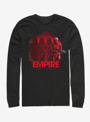 Star Wars Episode IX The Rise Of Skywalker Red Troop Four Long-Sleeve T-Shirt