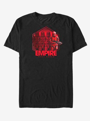 Star Wars Episode IX The Rise Of Skywalker Red Troop Four T-Shirt