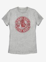 Star Wars Episode IX The Rise Of Skywalker Red Trooper Handdrawn Womens T-Shirt