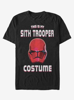 Star Wars Episode IX The Rise Of Skywalker Sith Trooper Costume T-Shirt