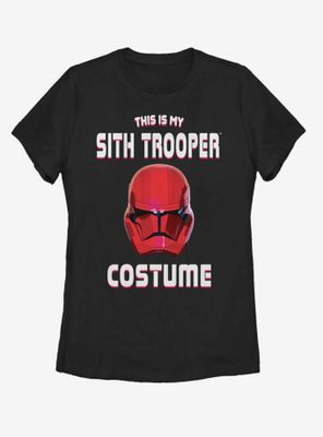 Star Wars Episode IX The Rise Of Skywalker Sith Trooper Costume Womens T-Shirt