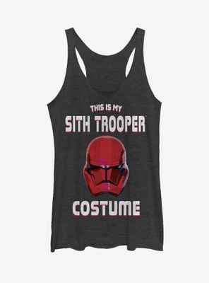 Star Wars Episode IX The Rise Of Skywalker Sith Trooper Costume Womens Tank Top