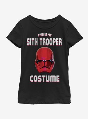 Star Wars The Rise Of Skywalker Sith Trooper Costume Youth Girls T-Shirt