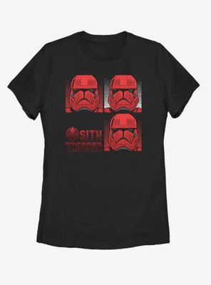 Star Wars Episode IX The Rise Of Skywalker Sith Trooper Womens T-Shirt