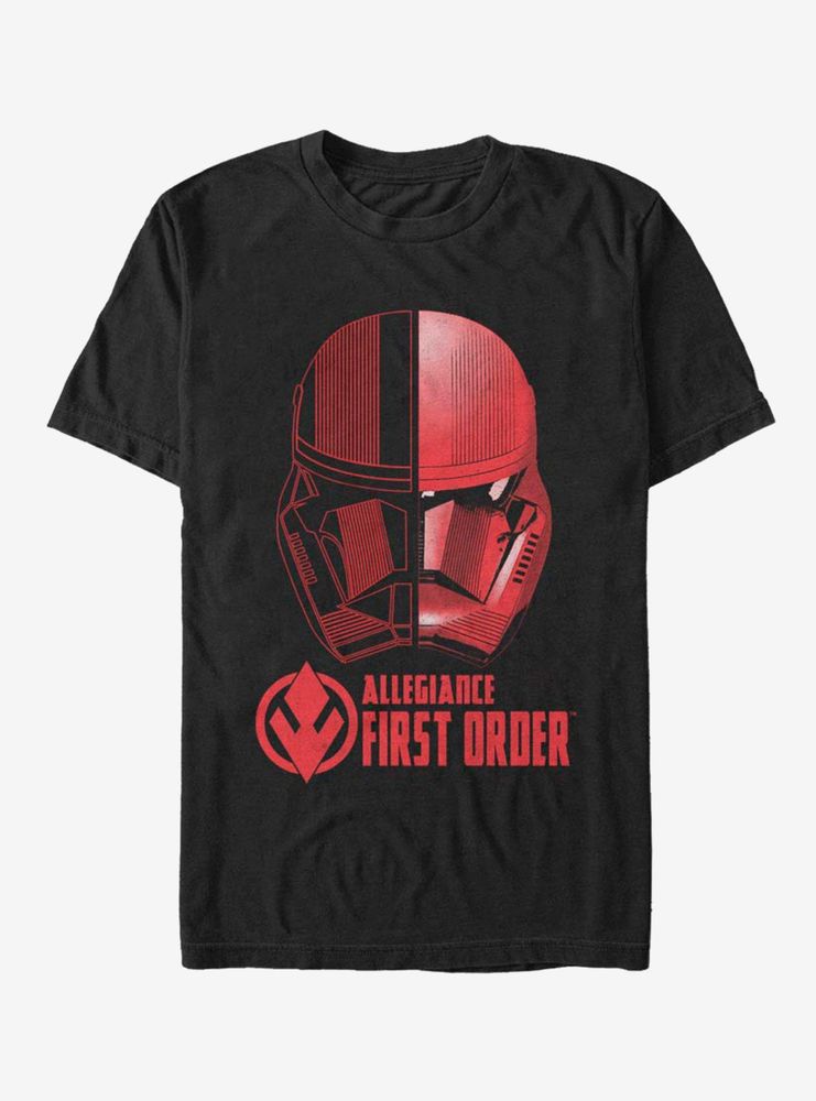 Star Wars Episode IX The Rise Of Skywalker Split Sith Trooper T-Shirt