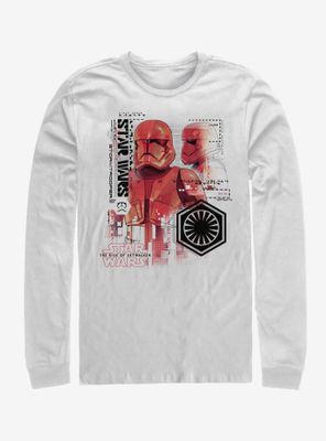 Star Wars Episode IX The Rise Of Skywalker Super Red Trooper Long-Sleeve T-Shirt